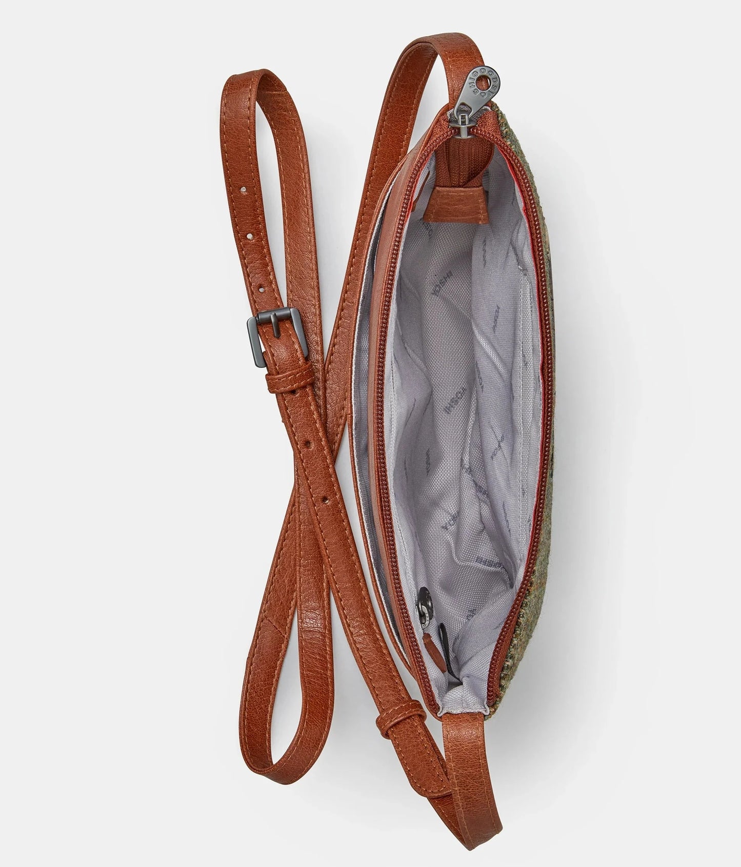 YB214 Highland cow cross body bag Blue