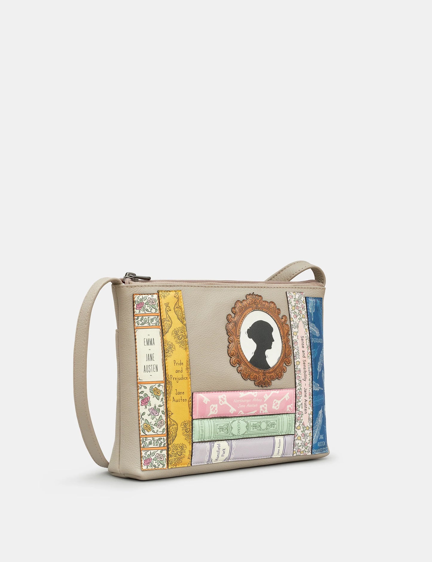 Yoshi YB214 Jane Austen Bookworm Cross Body Bag
