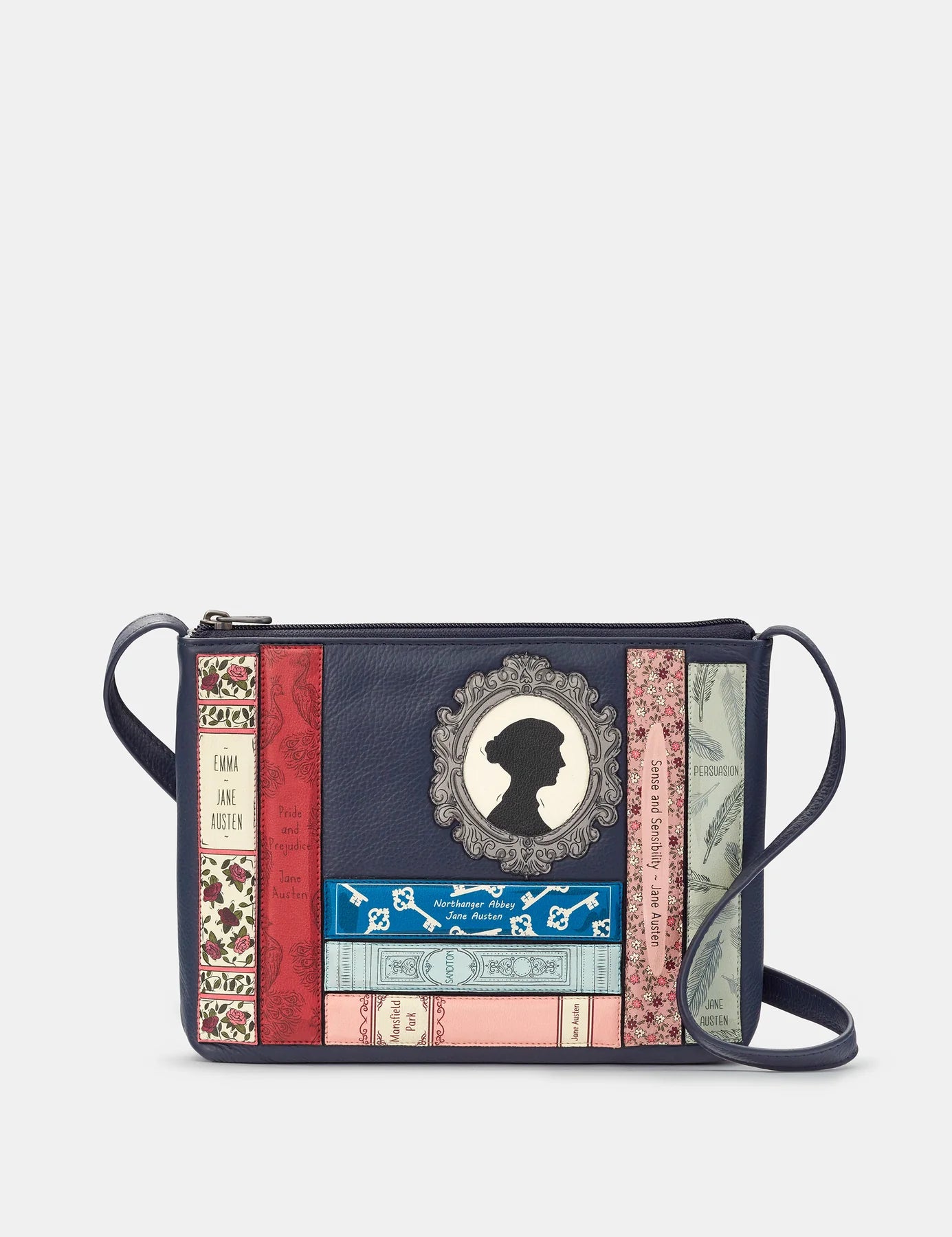 Yoshi YB214 Jane Austen Bookworm Cross Body Bag