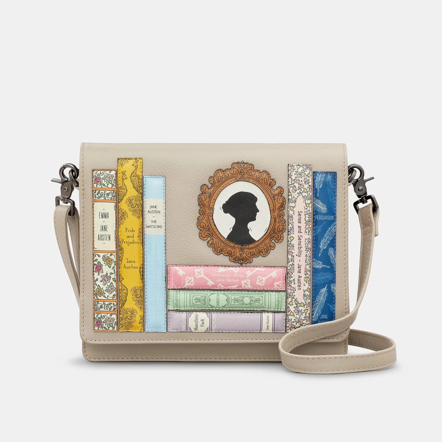 Yoshi YB238 Jane Austen Bookworm triple Flap over bag