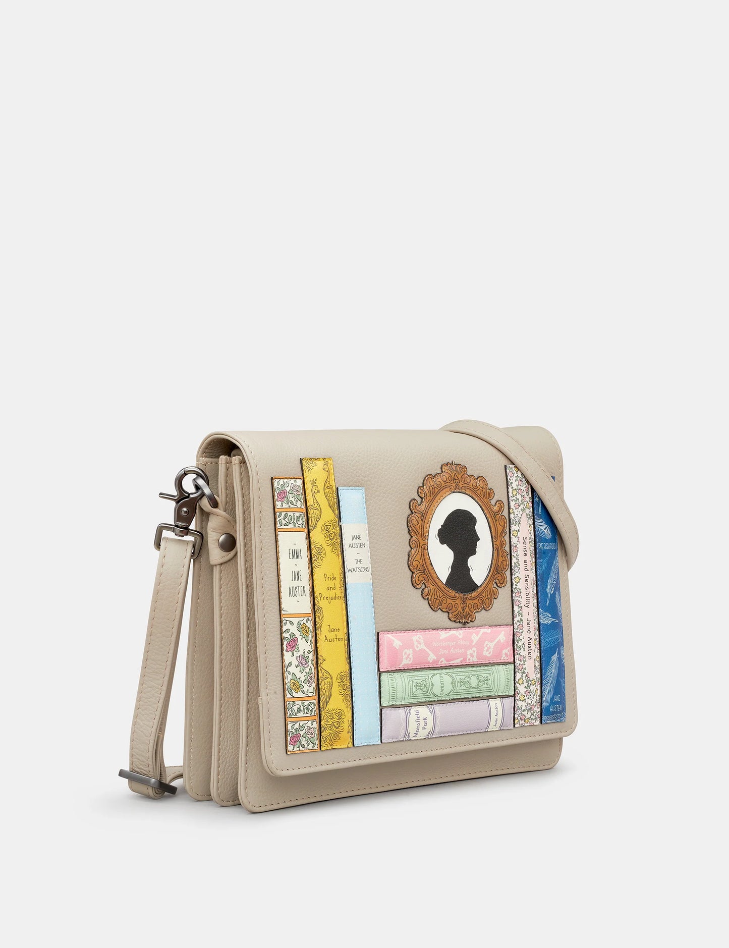 Yoshi YB238 Jane Austen Bookworm triple Flap over bag