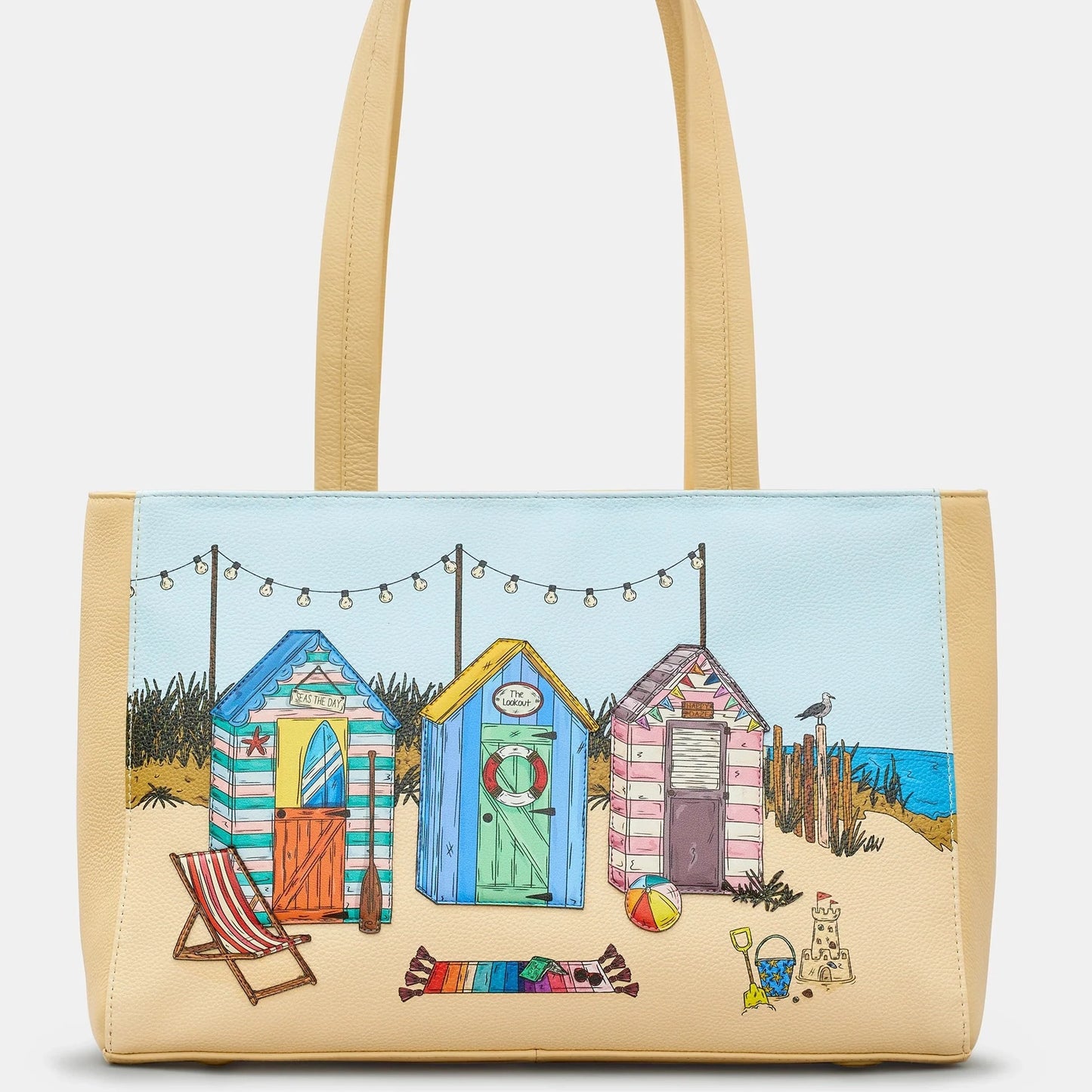 Yoshi YB254 Seaside Memories Harrington Shoulder Sand