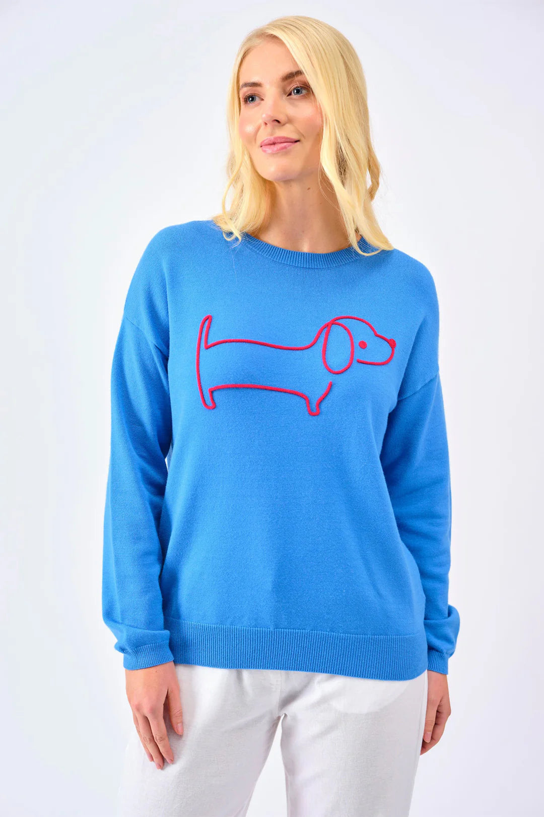 Alice Collins Sausage Dog Pullover S152