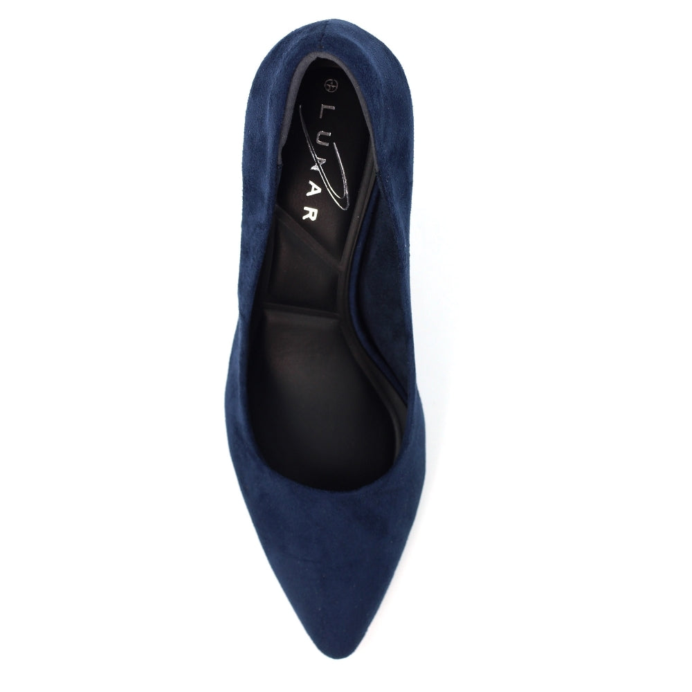 Lunar FLY002 Amy Suedette Court Shoes