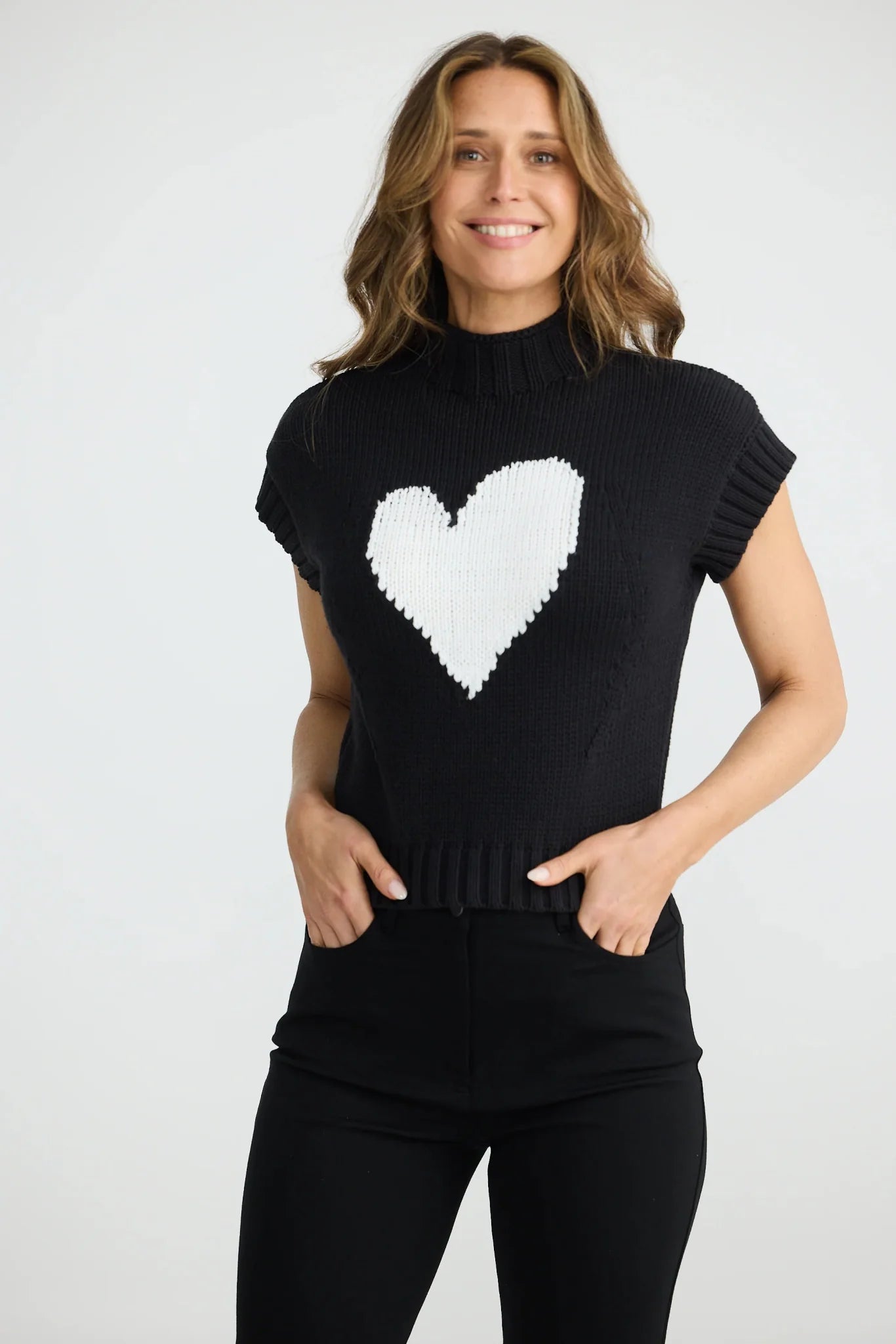 Brave & True BT250511 Heart to heart knit