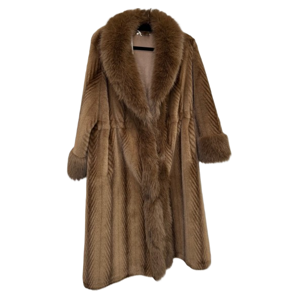 Malissa J GC20570 Faux Fur Coat