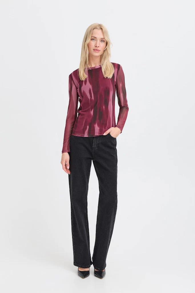 B.Young BY Paloma Mesh Top