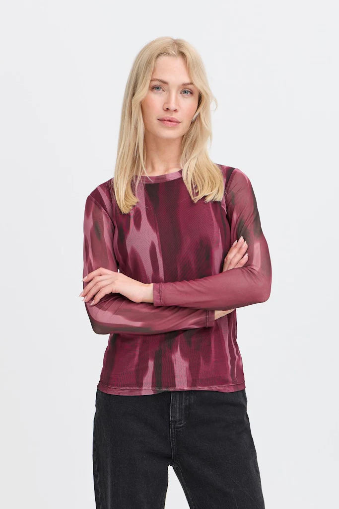 B.Young BY Paloma Mesh Top