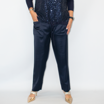 Malissa J WF1292 Satin Trousers