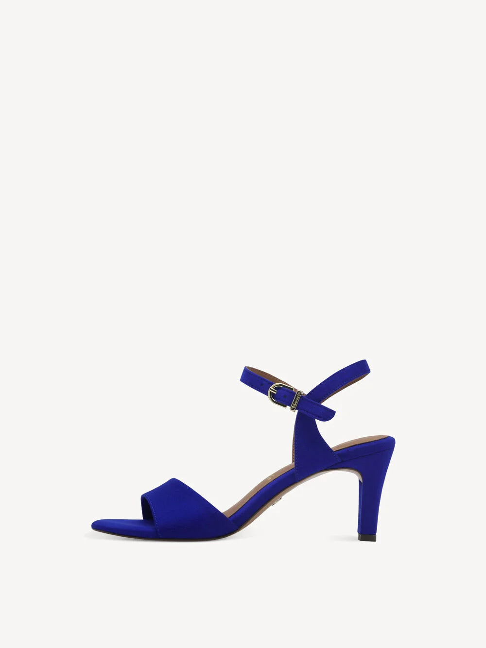 Tamaris Royal Blue Sapphire Suedette Strappy Shoes