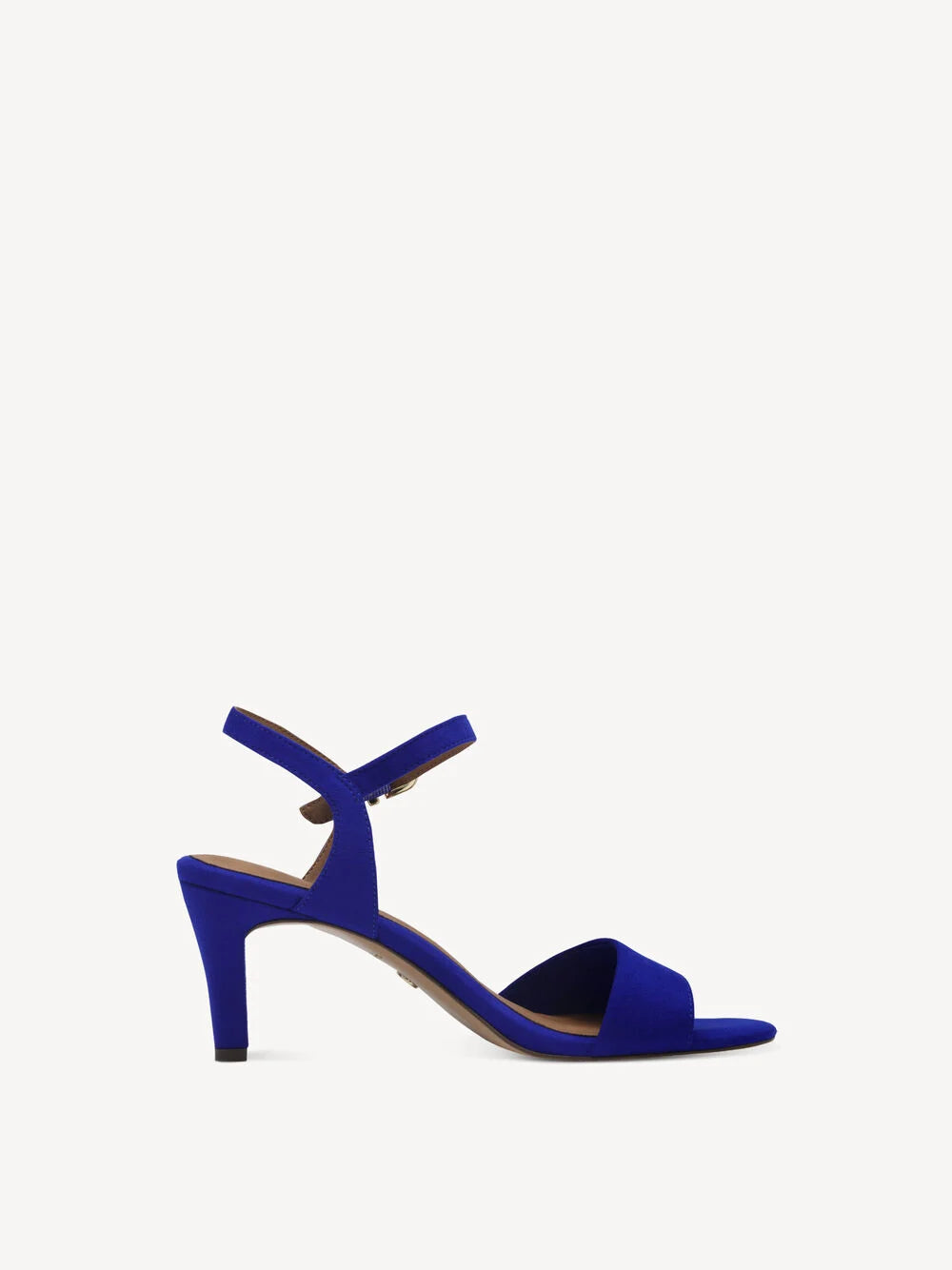 Tamaris Royal Blue Sapphire Suedette Strappy Shoes