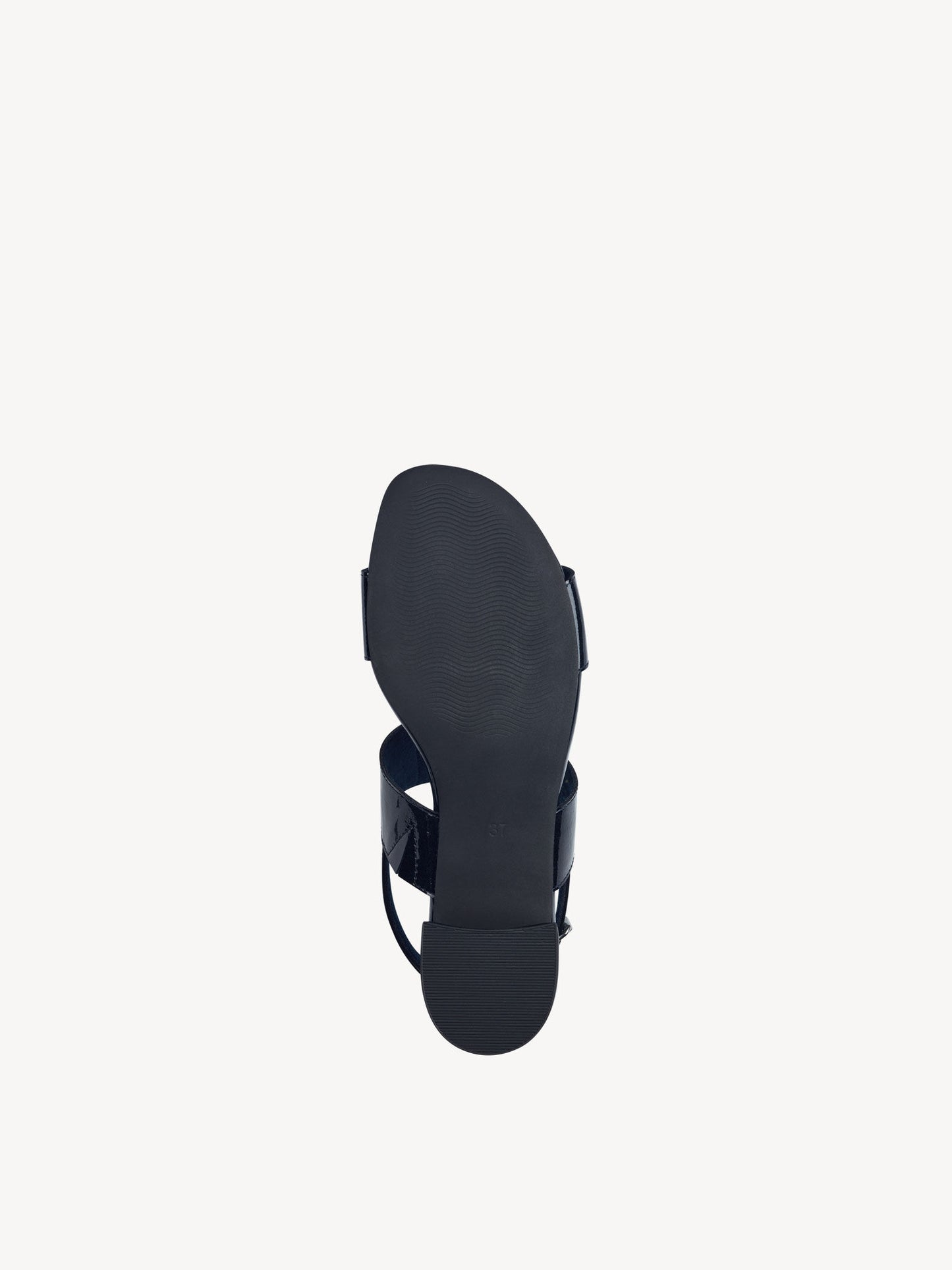 Marco Tozzi Navy Patent Sandal
