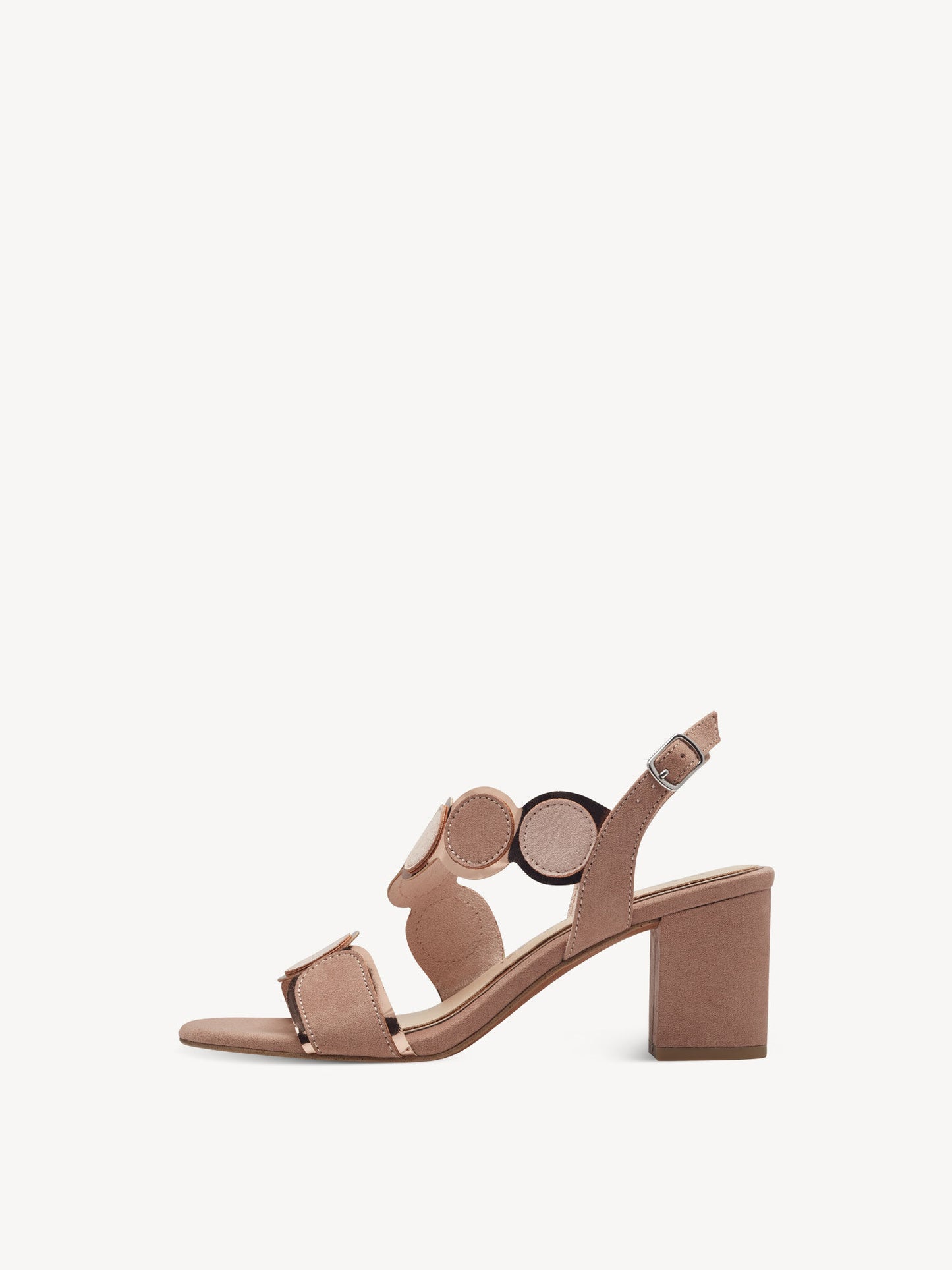 Marco Tozzi 2-28347-42 Nude & Rose Gold Sandal