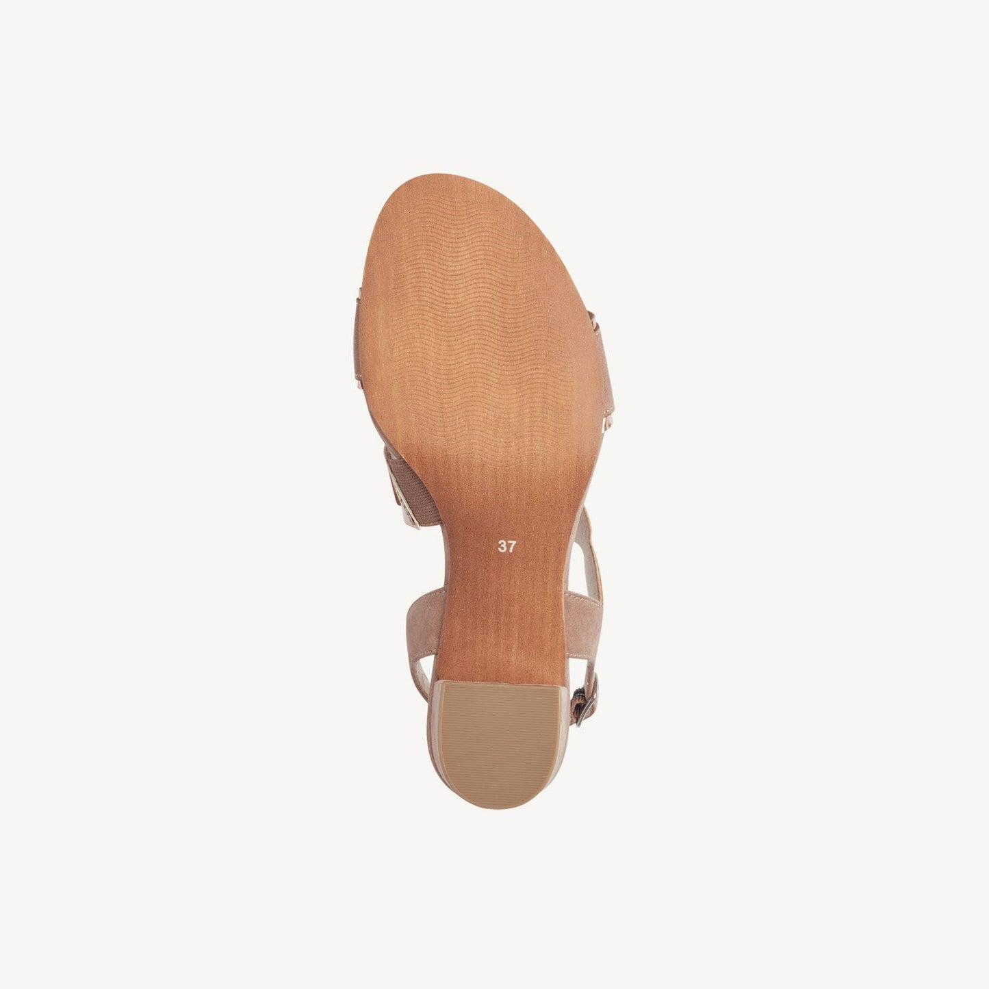 Marco Tozzi 2-28347-42 Nude & Rose Gold Sandal