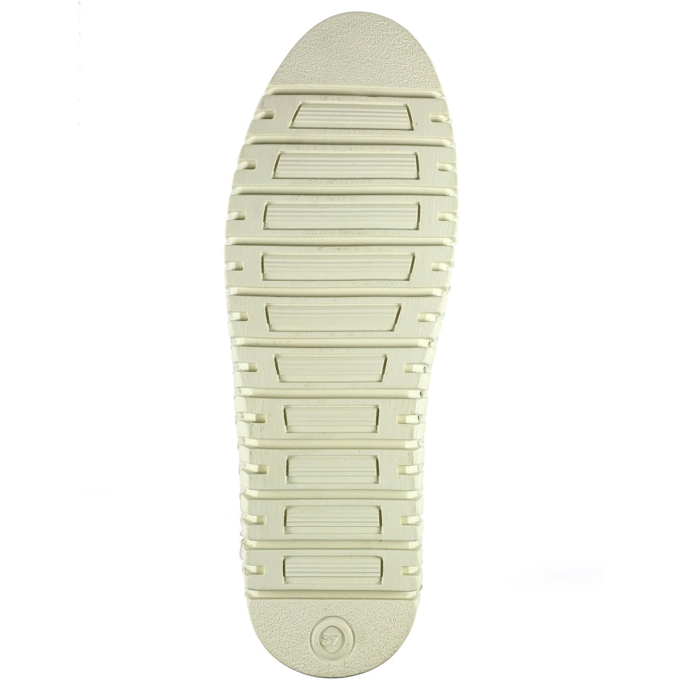 Lunar Flamborough Lea White Leather Shoe