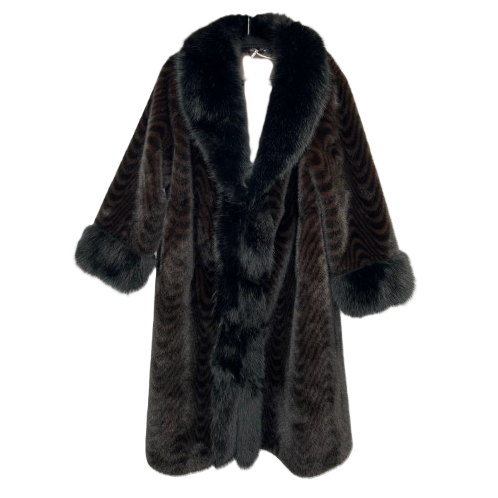 Malissa J GC20570 Faux Fur Coat