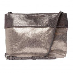 Malissa J HB627 Two Tone Panel Top Leather Bag