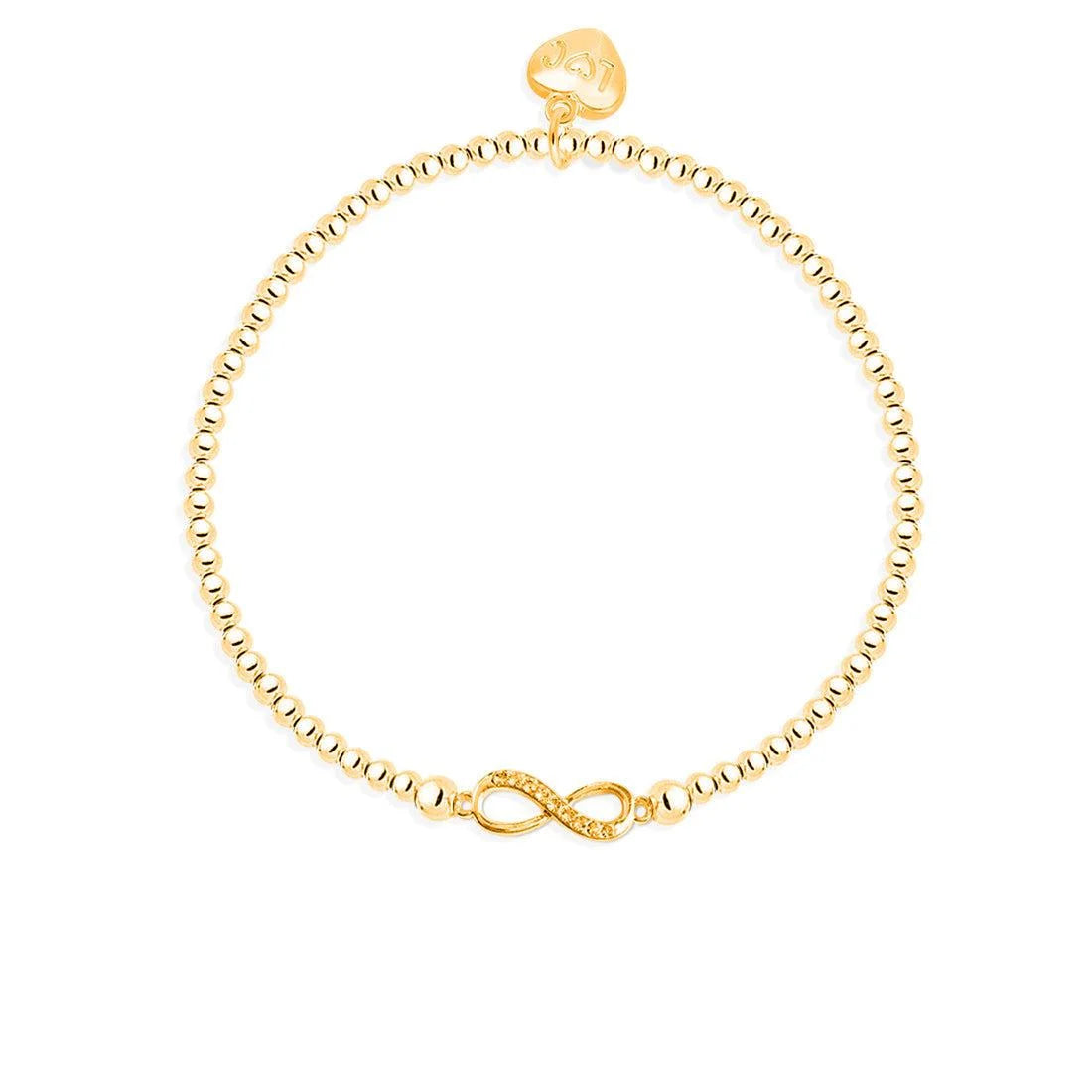 Life Charms Infinity Bracelet B08G