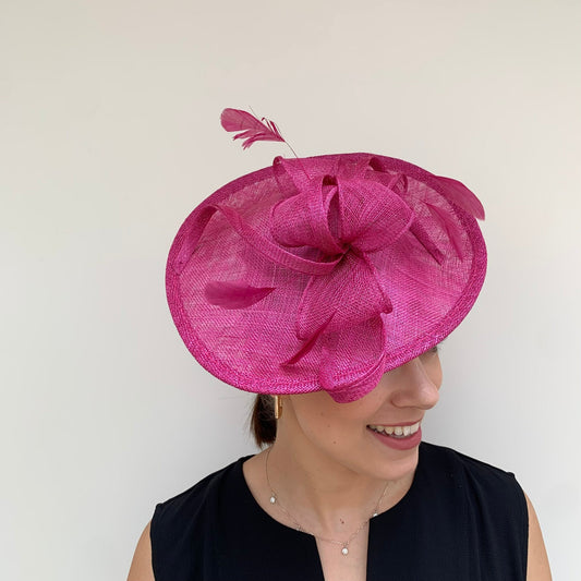 Max and Ellie AD1 Damson Dark Pink Hatinator