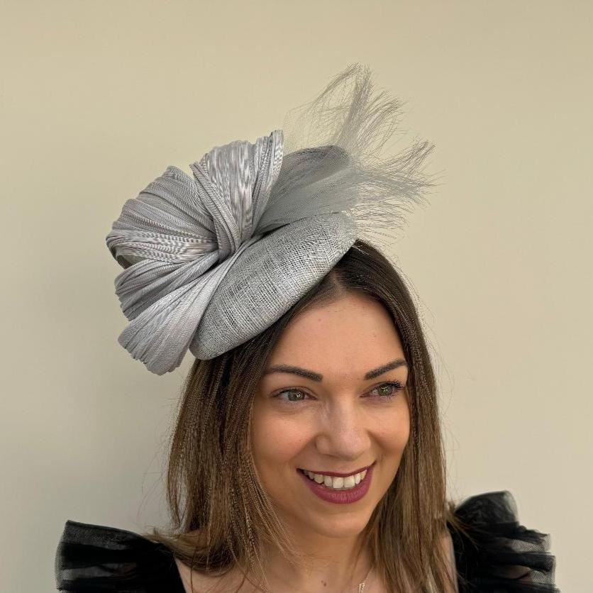 Boardmans Eunice Pillbox Hatinator in Silver