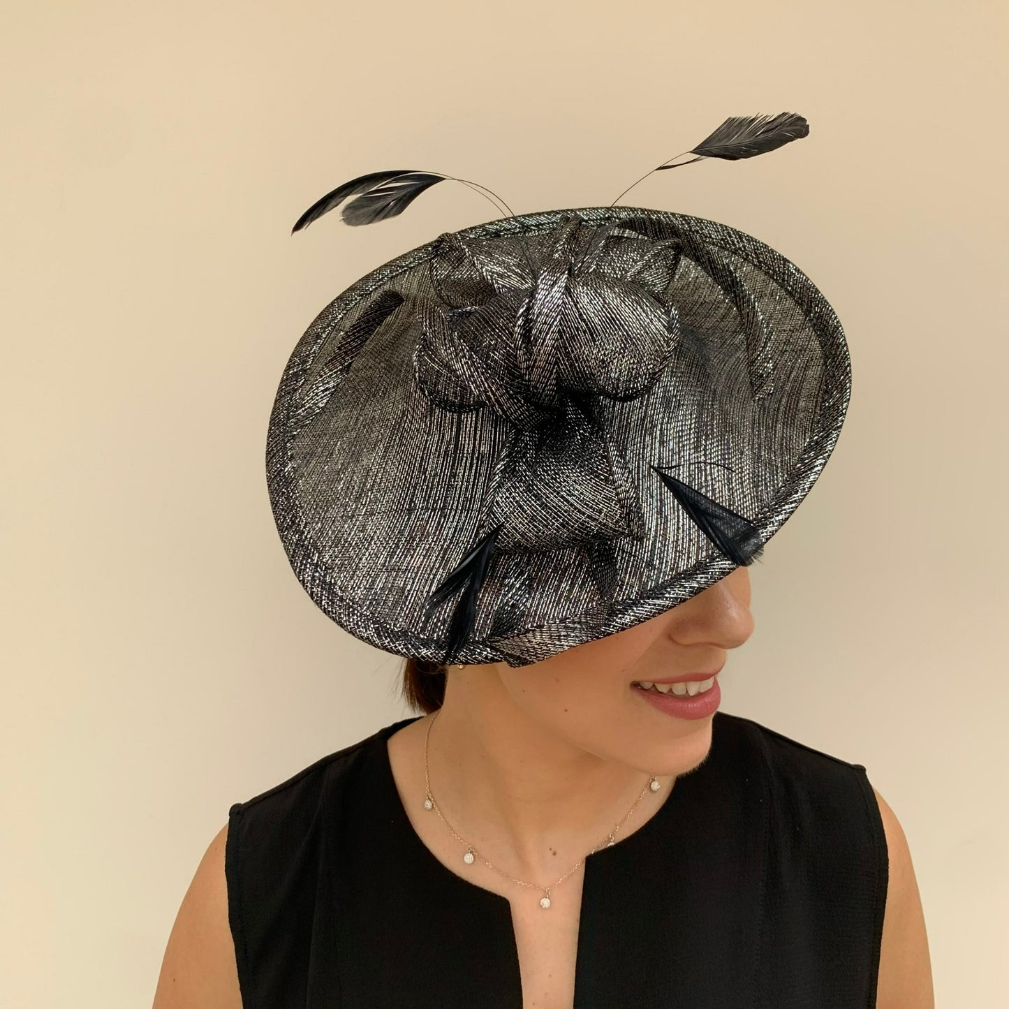 Max and Ellie AD1 Graphite Black Glitter Hatinator