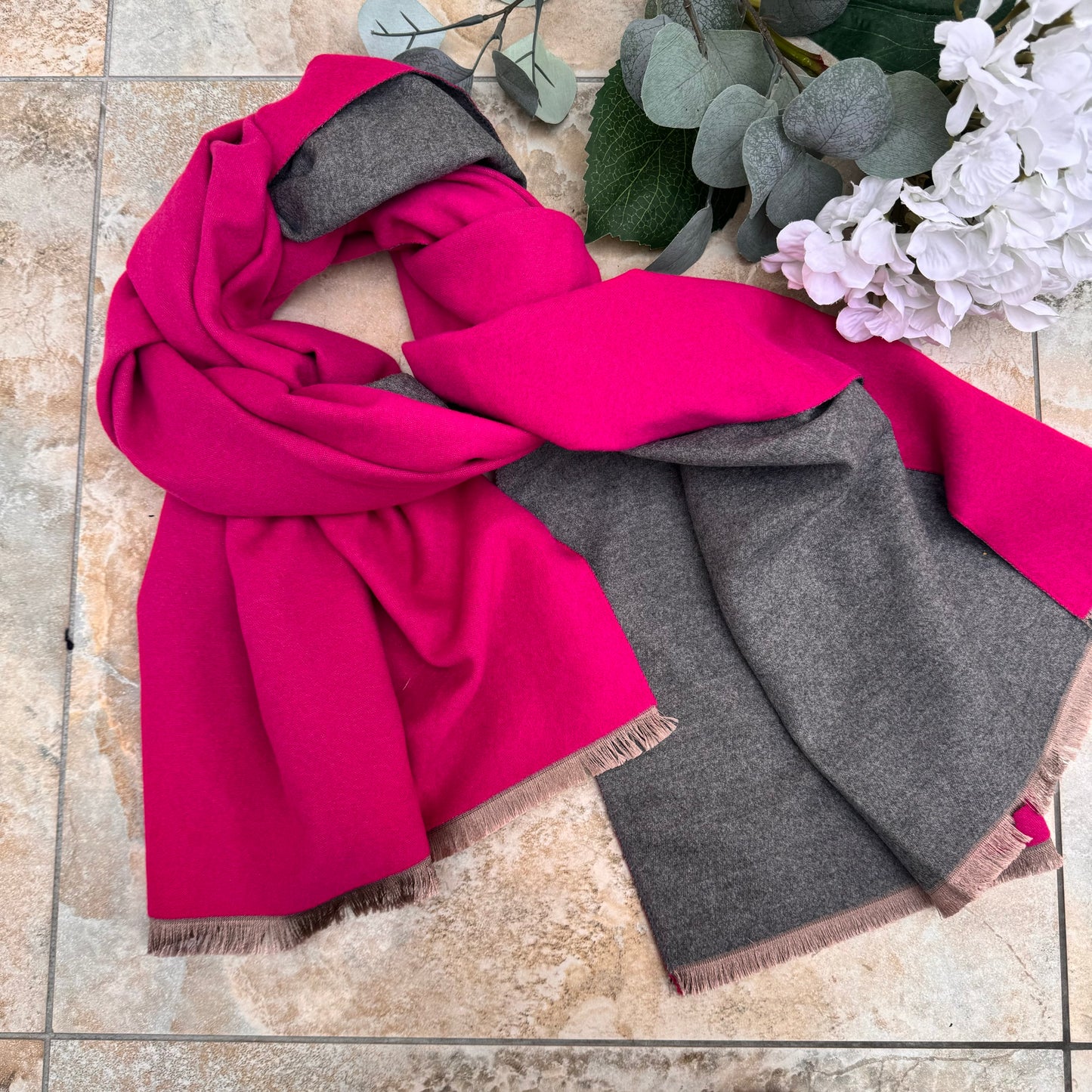 Reversible Wrap Scarf