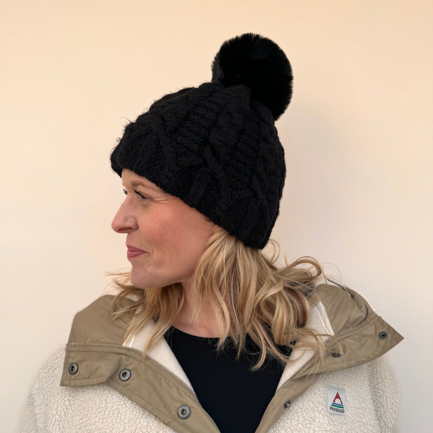 Knitted Bobble Hat