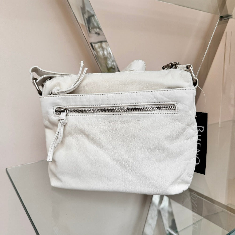 Washed Effect Crossbody Bag