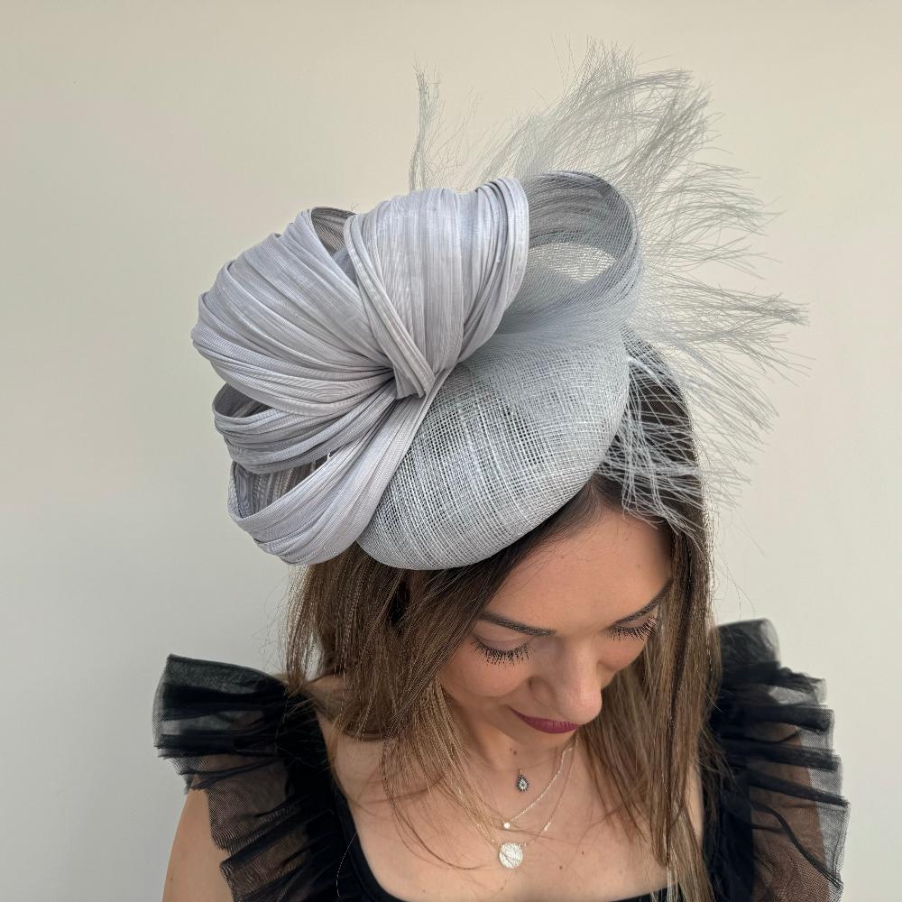 Boardmans Eunice Pillbox Hatinator in Silver