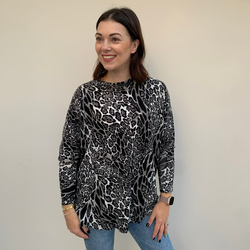 Paramour Leopard Print Jumper