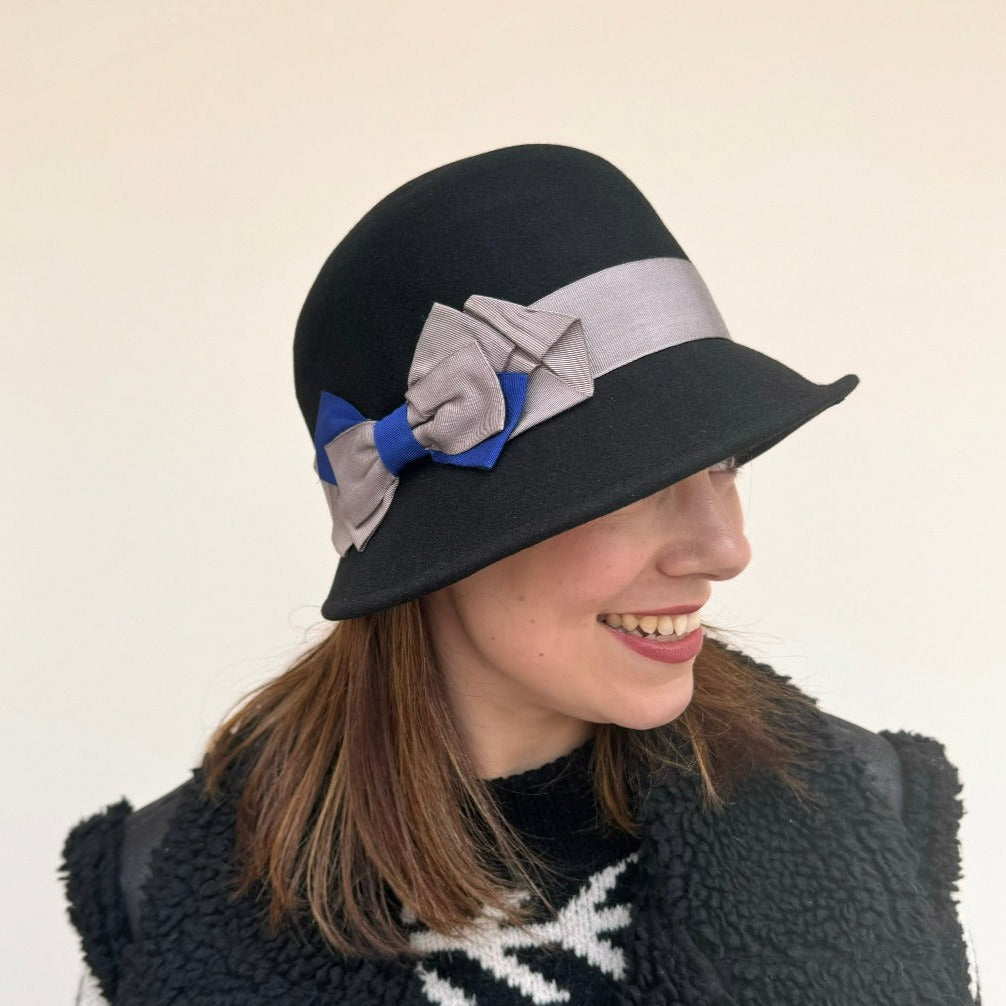 Major Wool Vintage Style Cloche Hat