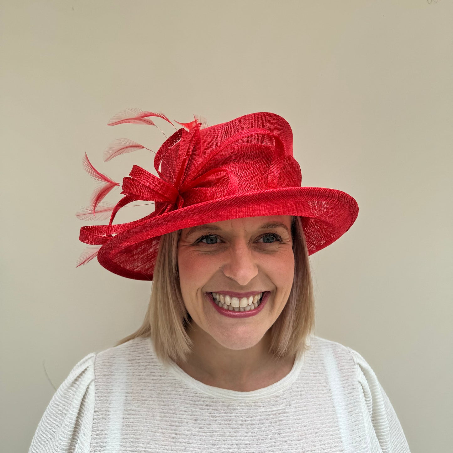 Max & Ellie AH3 Small Hat in Poppy Red