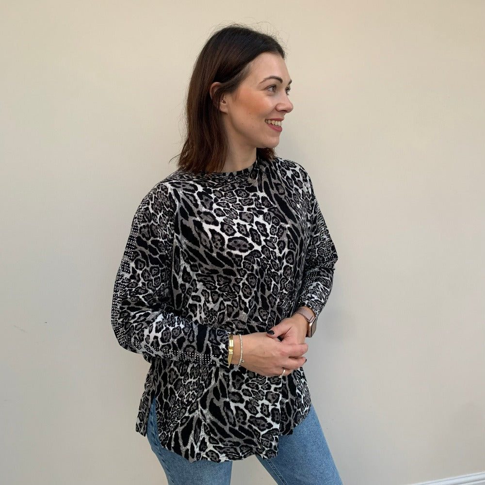 Paramour Leopard Print Jumper