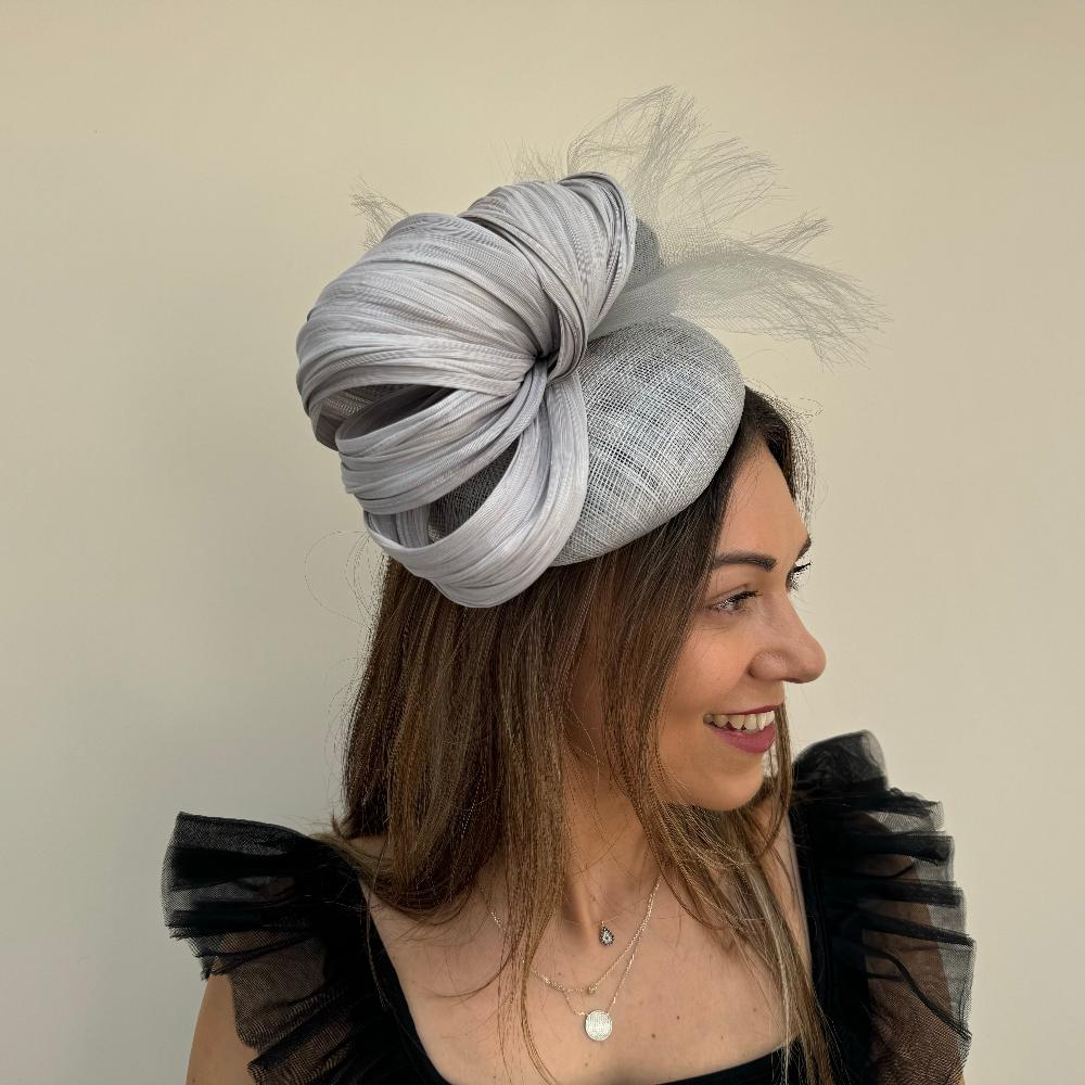 Boardmans Eunice Pillbox Hatinator in Silver