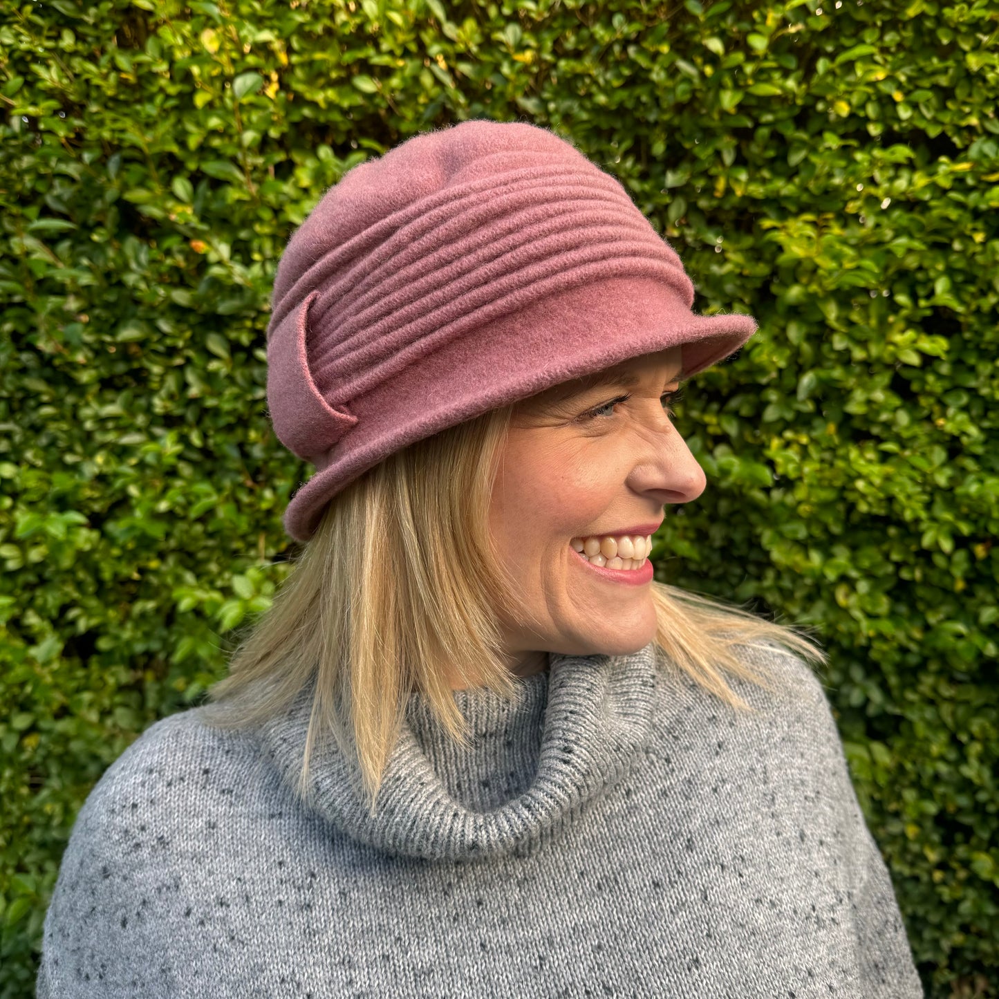 Major Wool Vintage Cloche Hat E37-93