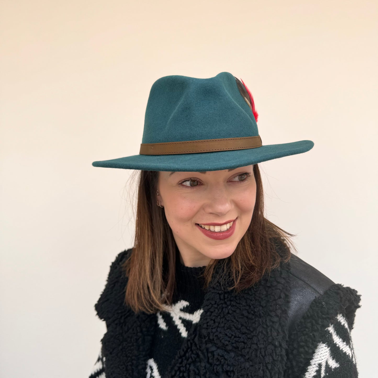Teal Fedora