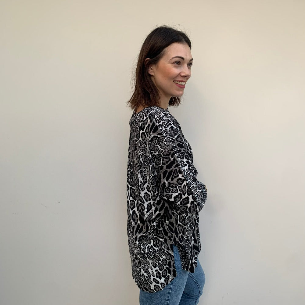 Paramour Leopard Print Jumper