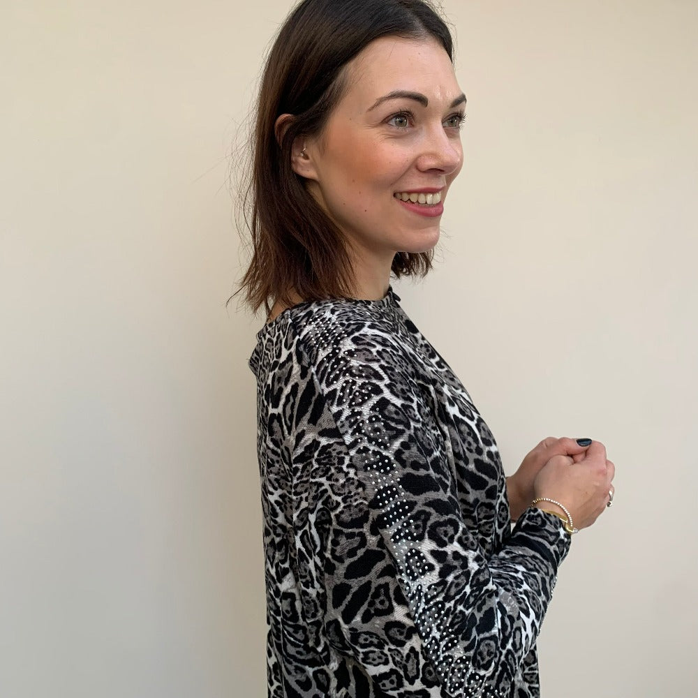 Paramour Leopard Print Jumper