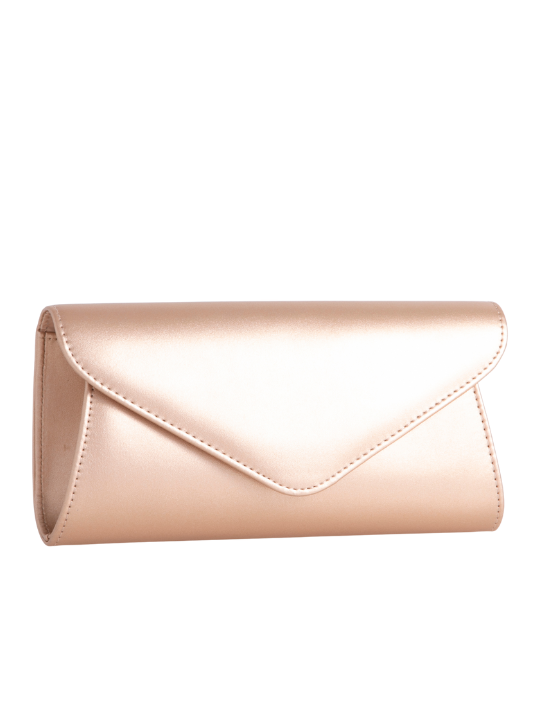 Koko Rose Gold envelope clutch bag