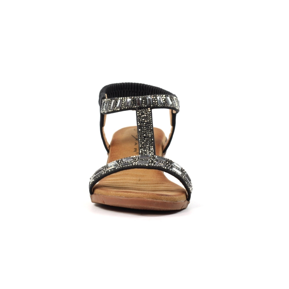 Lunar JLH492 Macie Wedge Sandal