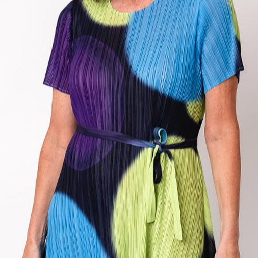 Malissa J Circle Pattern Dress WF2450