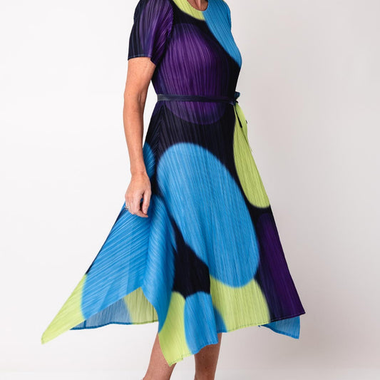 Malissa J Circle Pattern Dress WF2450