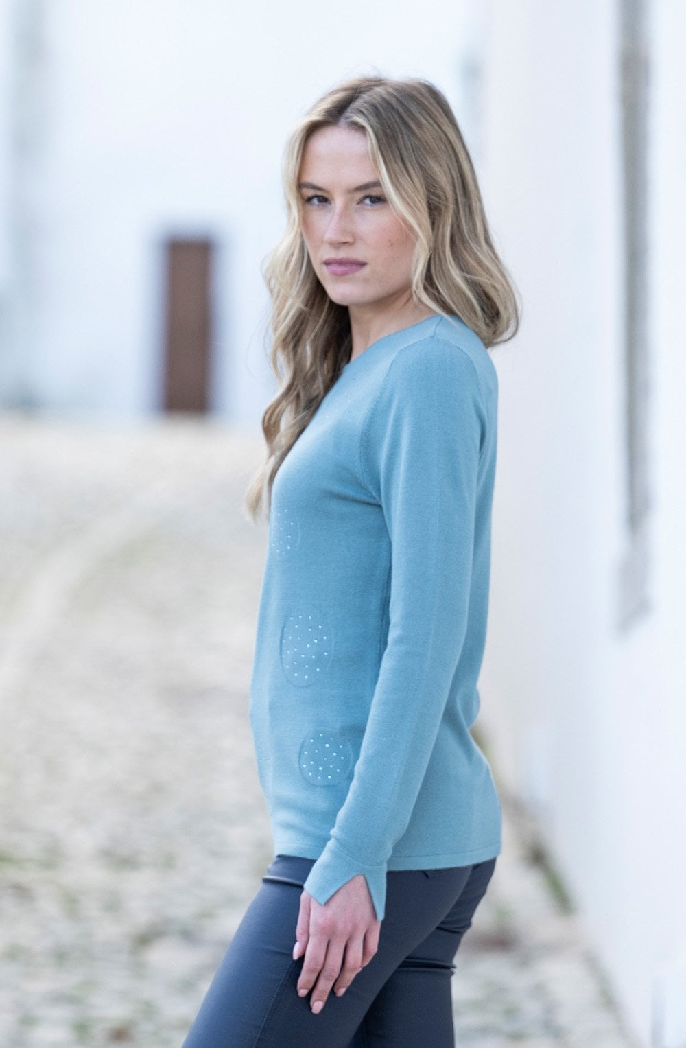 Marble 8011 Jumper with sparkle