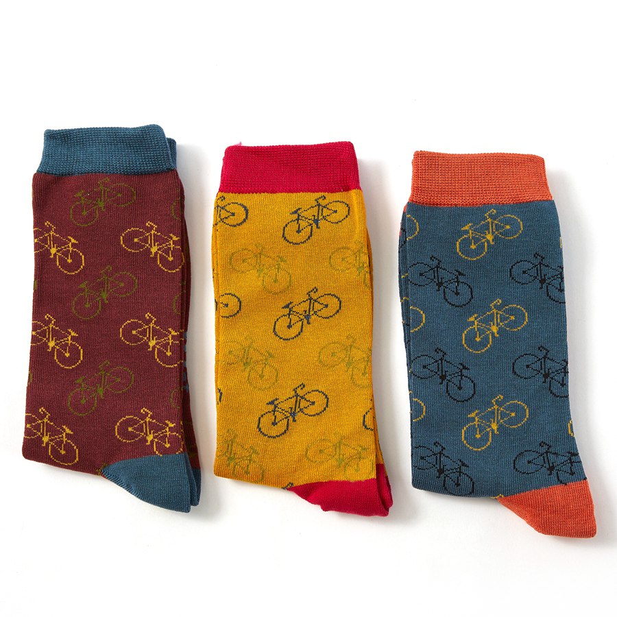 Mr Heron Bikes Socks Boxed