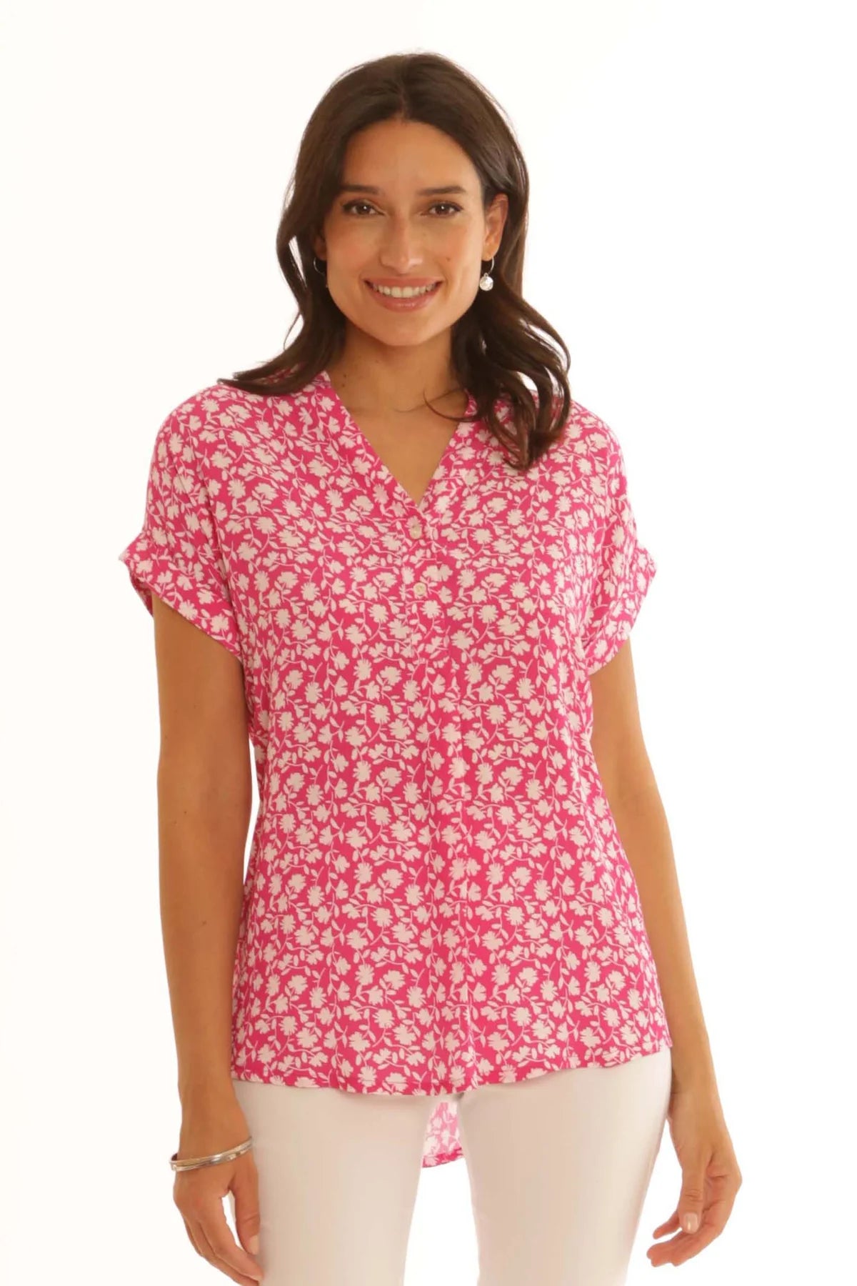 Pomodoro 62516 Ditsy Blouse