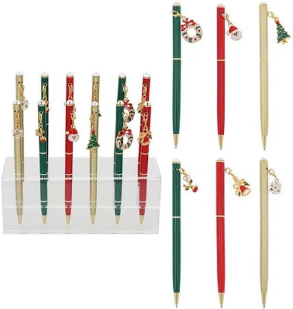 Equilibrium Pens with Christmas Charms - Pen will be picked at random