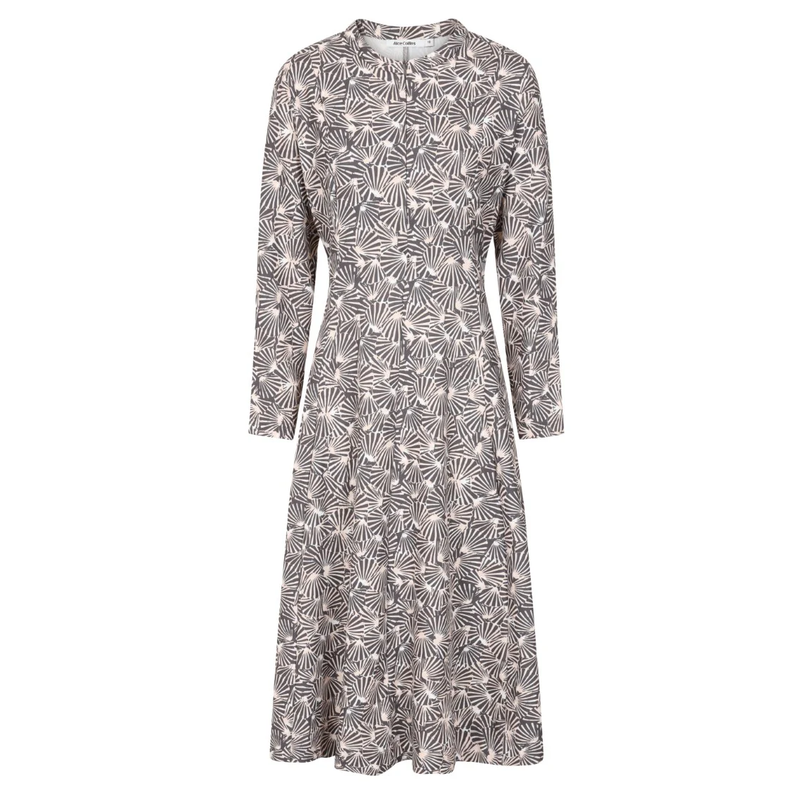 Alice Collins Skylar Print Dress in Winter Sunrise Bison