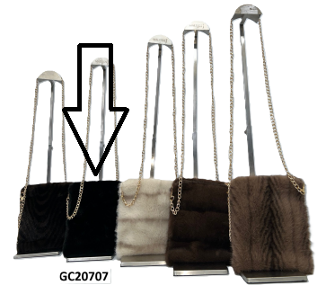 Malissa J Faux Fur Cross Body