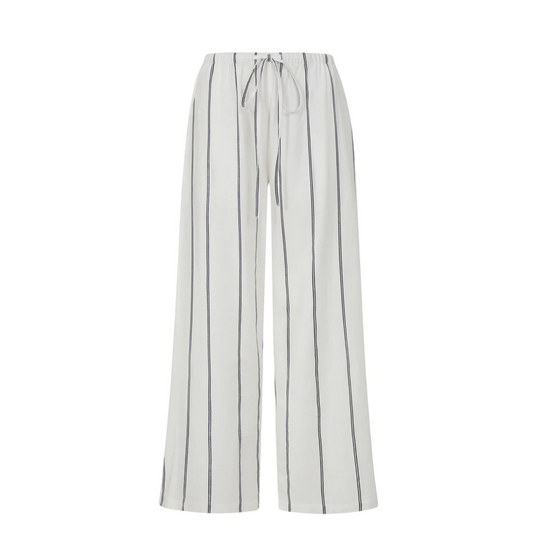 Alice Collins Rose Striped Wide Leg trousers