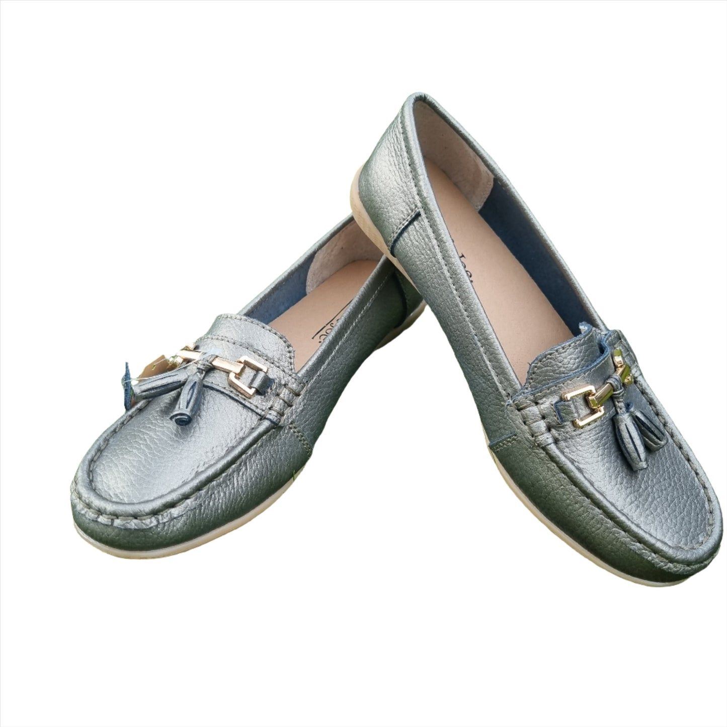 Nautical Leather Pump